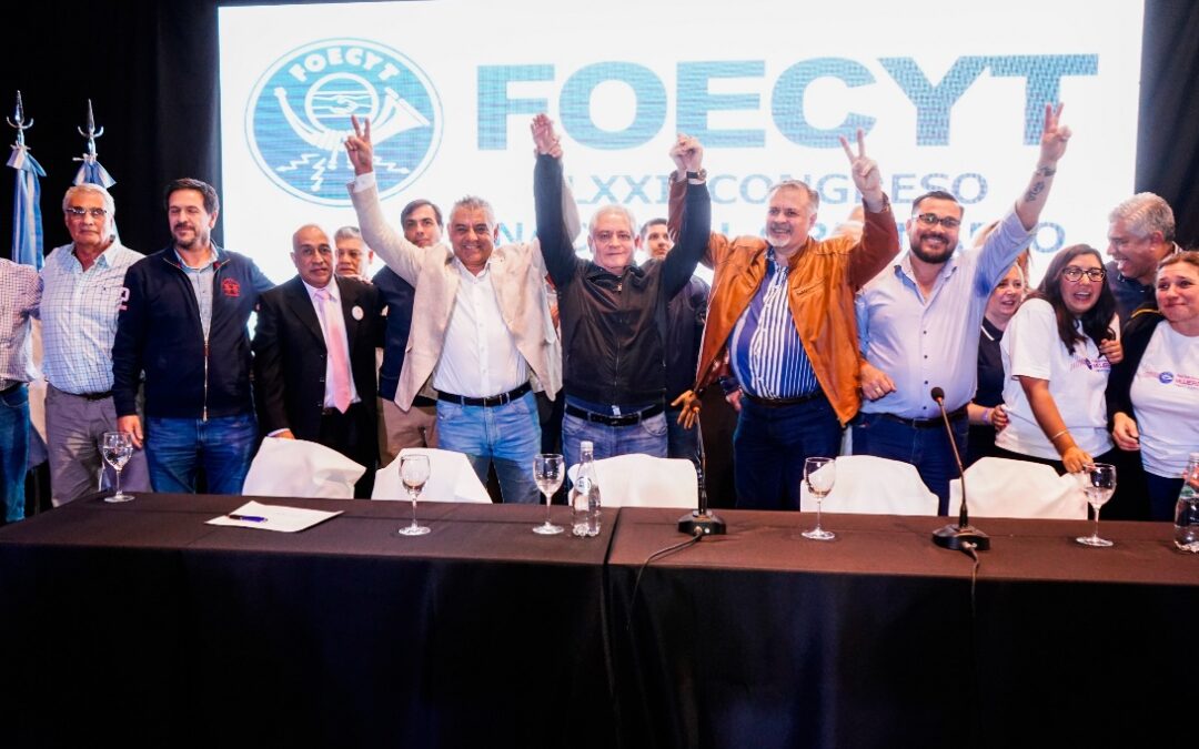 Contundente respaldo a la conducción de Alberto Cejas al frente de FOECYT