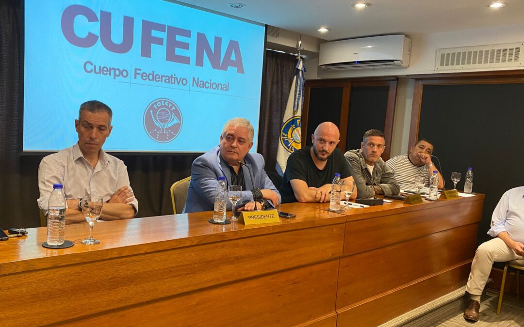 Se reunió el Cuerpo Federativo Nacional (CUFENA)